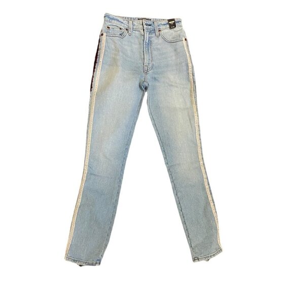 abercrombie & Fitch Simone High Rise Slim Size 00 - Picture 3 of 11
